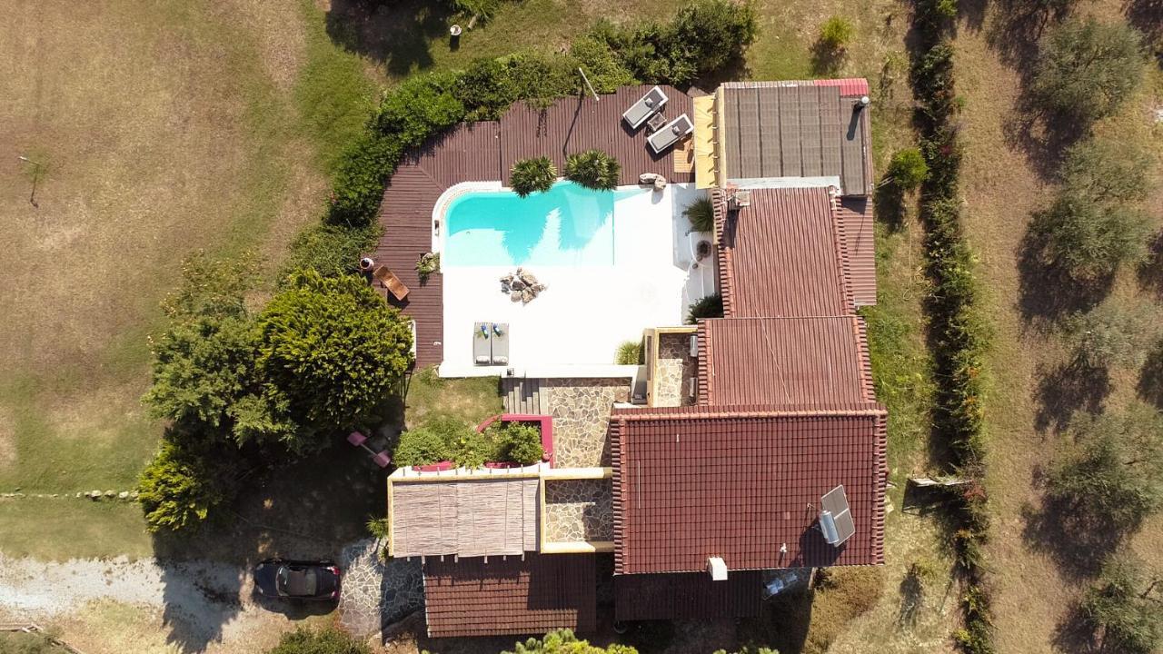 Villa Hacienda private pool&jacuzzi Paralía Exterior foto